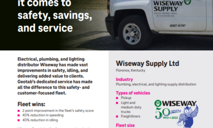 Case Study Wiseway: Never Idle When It Comes To Safety, Savings, And Service