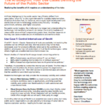 The AI Blueprint: Four Use Cases Defining the Future of the Public Sector